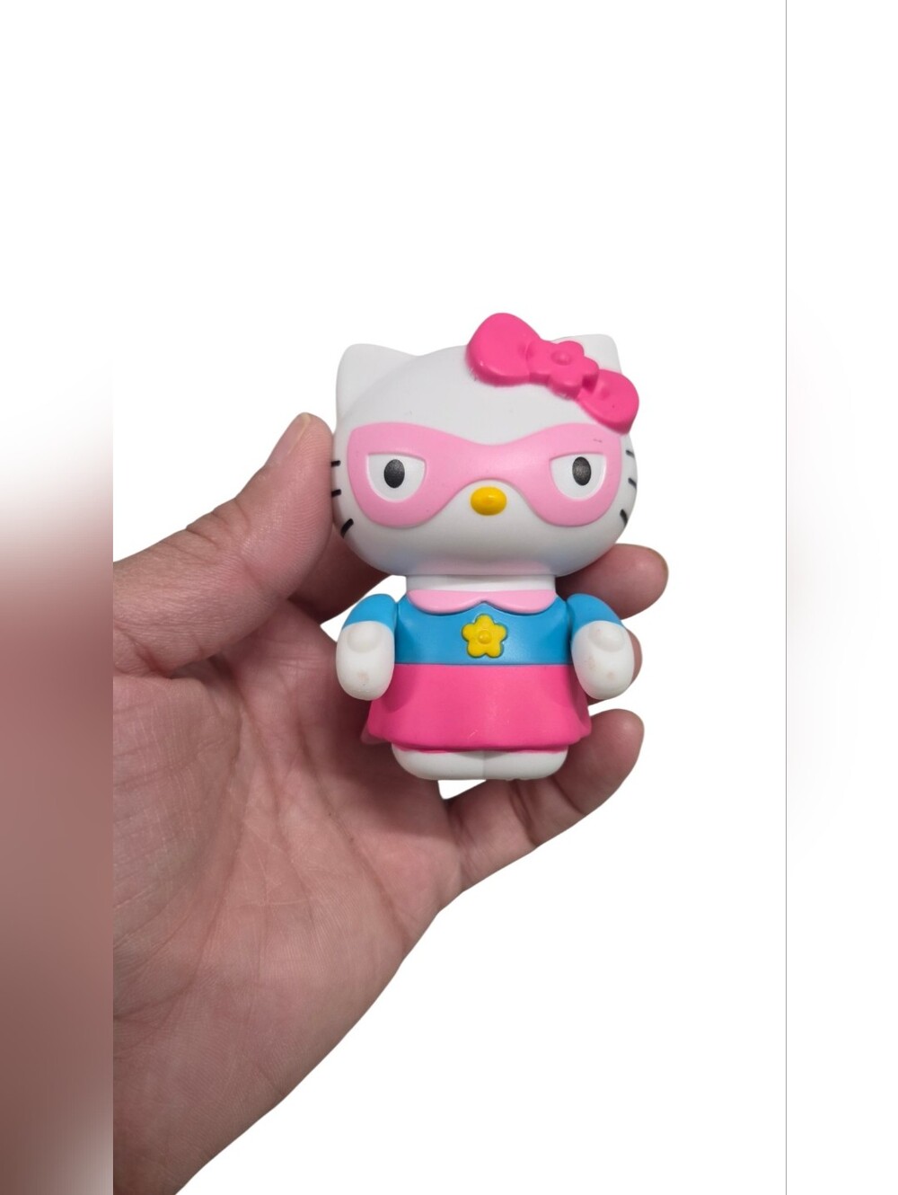 2013 Hello Kitty Pink, Blue & Yellow Superhero Doll by Hello Kitty